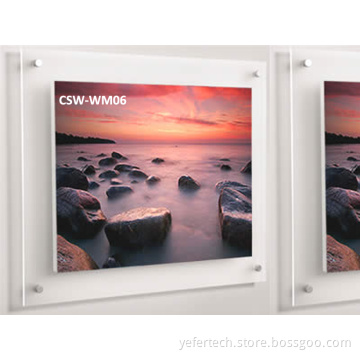 Acrylic Wall Mount Holder (CSW-WM06)
